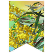 追加文字ワトル&ガム葉ズオージー バンティングフラッグ (第2の旗)