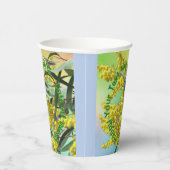 追加文字ワトル&ガム葉ズオージー 紙コップ (右)