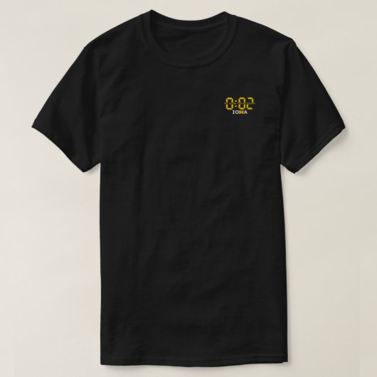 追加時間は必要なし Tシャツ (デザイン正面)