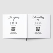 追加結婚カップル名QRコードスキャン詳細 ゲストブック (全面)