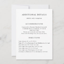 追加詳細挿入カード 招待状