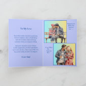 追加2写真の，あなたは私のバレンタインのメロディ カード (内部)