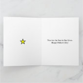 追加4フォトコラージュもっとも偉大パパEver Father's Day カード (内部)