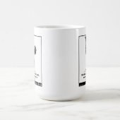 追従的な装飾用のだちょう コーヒーマグカップ (中央)