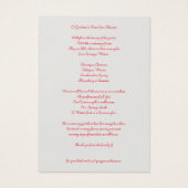 追悼お葬式お気に入り神聖カード (裏面)