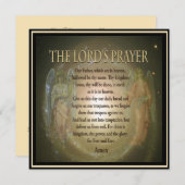 追悼のお知らせ | 主の祈り 招待状 (正面/裏面)