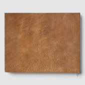 追悼の写真愛する思い出の革葬式 ゲストブック (裏面)