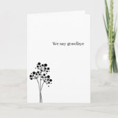 追悼の意 – 弔意04 カード (正面)