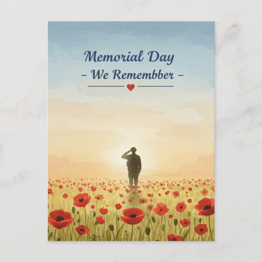 追悼の日 – 私たちは記憶する。 ポストカード (正面)