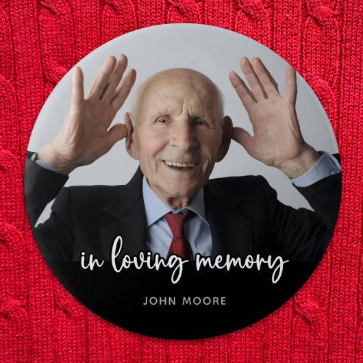 追悼の記念撮影 缶バッジ