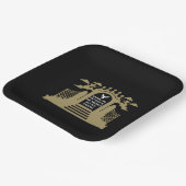 追悼の贈り物として ペーパープレート (傾斜あり)