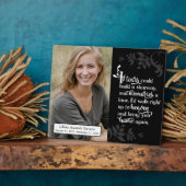 追悼の遺書 フォトプラーク (側面)