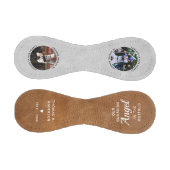 追悼カスタムの2写真を愛の記憶に 野球ボール (パネル)