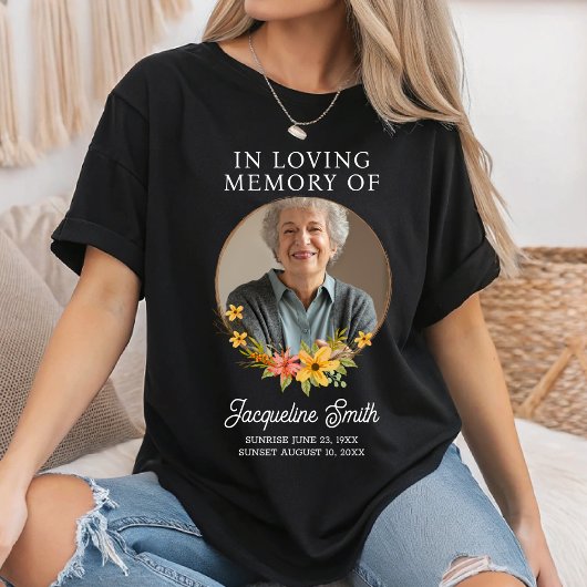 追悼ギフト 供養 喪に服す メモリアルグッズ RIP Tシャツ
