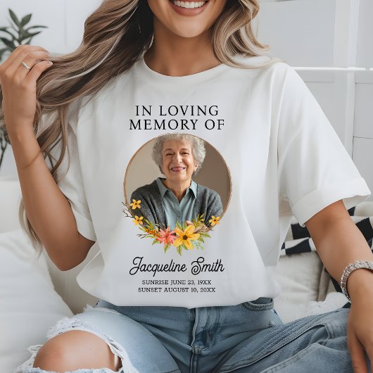 追悼ギフト 喪に服す 偲ぶ RIP Tシャツ