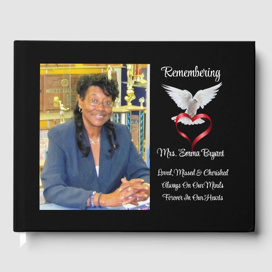 追悼ゲストブック ゲストブック (正面)