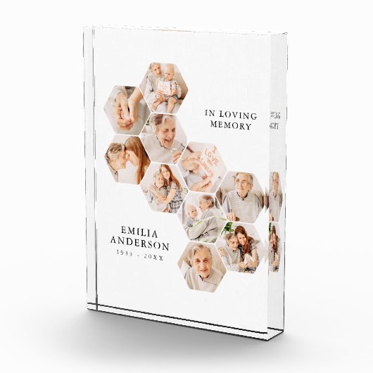 追悼コラージュを愛しモダンて フォトブロック (右)