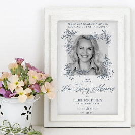 追悼テーブル 結婚写真 思い出  愛する人たち ポスター