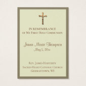 追悼バチカン聖餐式Chalice First Holy Communion (裏面)