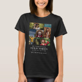 追悼フォトコラージュメモリアルTシャツ 5枚 Tシャツ (正面)
