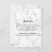 追悼フォト悔やみや弔慰葬儀 サンキューカード (裏面)