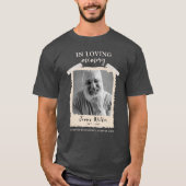 追悼フォトTシャツ(追憶のメモリアルウェア) Tシャツ (正面)