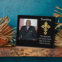 追悼プレート フォトプラーク