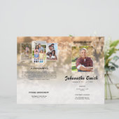 追悼プログラムフライヤーを愛して (スタンド正面)