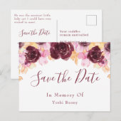 追悼ペットポストカード 案内ポストカード (正面/裏面)