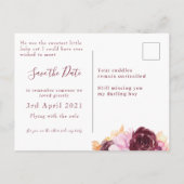 追悼ペットポストカード 案内ポストカード (裏面)