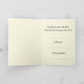 追悼ミサ カトリック聖歌 慈悲のマリア カード (内部)