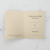 追悼ミサ 捧げカード カード (内部)