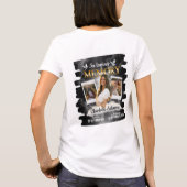 追悼メモリアルTシャツ 遺影プリント Tシャツ (裏面)