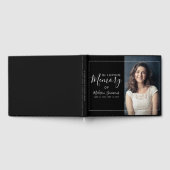 追悼モダンの思い出の写真 ゲストブック (全面)