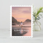 追悼会のプログラム原稿 フォト スクリプト 招待状 (スタンド正面)