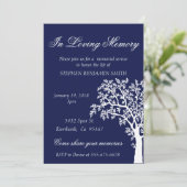 追悼会の木 招待状 (スタンド正面)