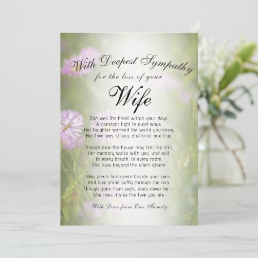 追悼会 カード (スタンド正面)