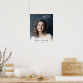 追悼写真による人生の祝祭 葬儀 ポスター (キッチン)