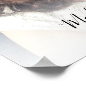 追悼写真による人生の祝祭 葬儀 ポスター (角)