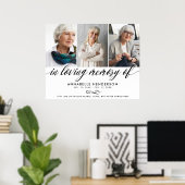 追悼写真の愛する記憶の中で ポスター (ホームオフィス)