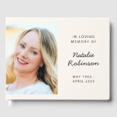 追悼写真を愛するメモリークリームで ゲストブック (正面)