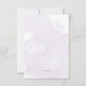 追悼写真カード 招待状 (裏面)