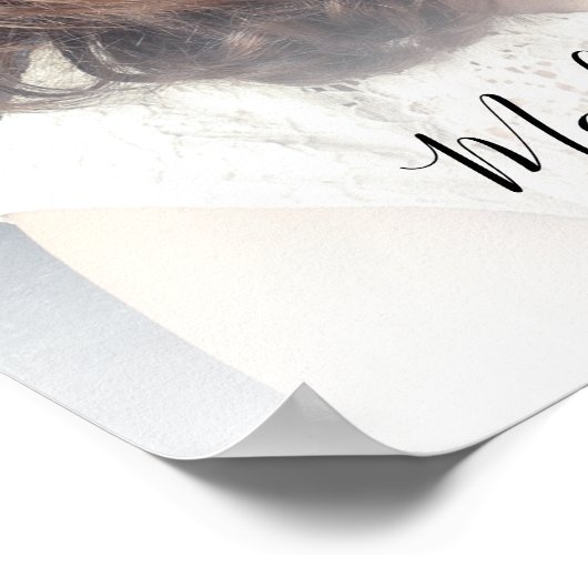 追悼写真展 人生の祝祭 葬儀 ポスター (角)