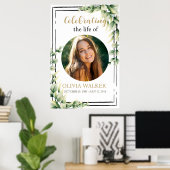 追悼写真看板 ポスター (ホームオフィス)