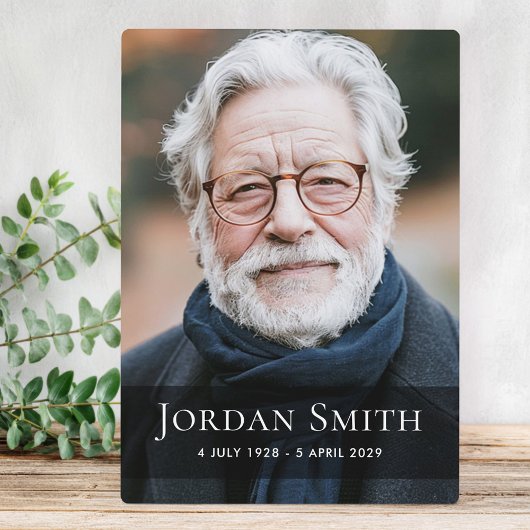 追悼写真　葬儀　お別れの記念品 フォトプラーク