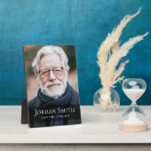 追悼写真　葬儀　喪失　記念 フォトプラーク (側面)