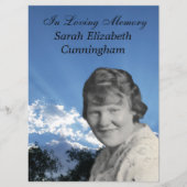 追悼太陽光線フォトフラットプログラム プログラム (正面)