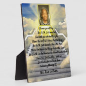 追悼式で良い フォトプラーク (側面)