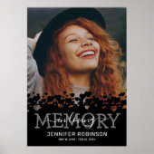 追悼式の写真 ポスター (正面)