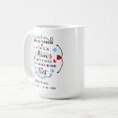 追悼式の天国 コーヒーマグカップ (正面左)